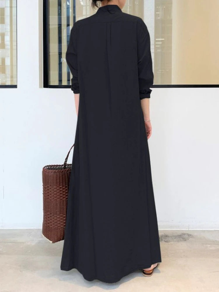 Maxi Shirt Long Dress