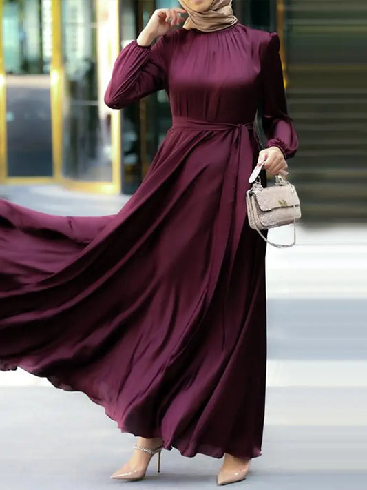 Amira Satin Dress